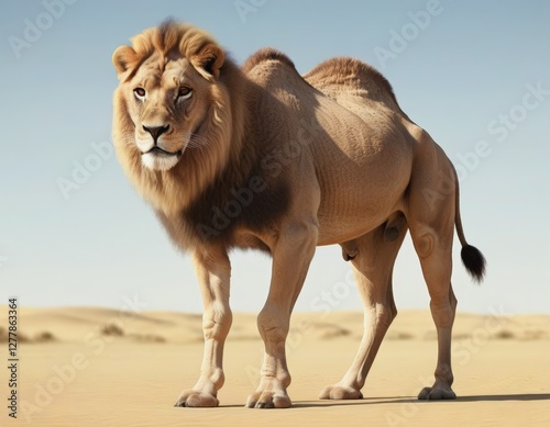 Hybrid animal between camel...