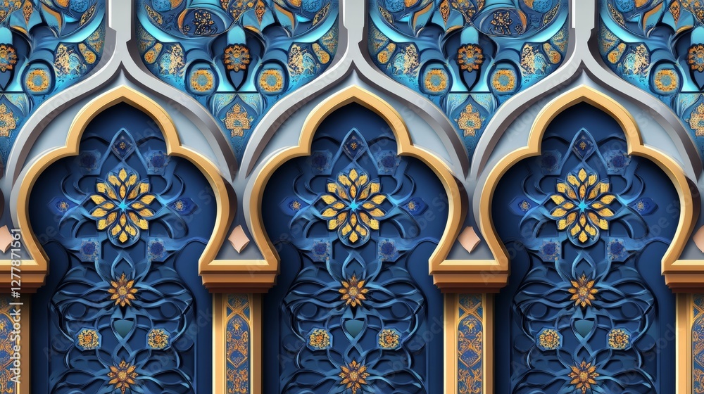 Obraz premium Vector Ramadan pattern