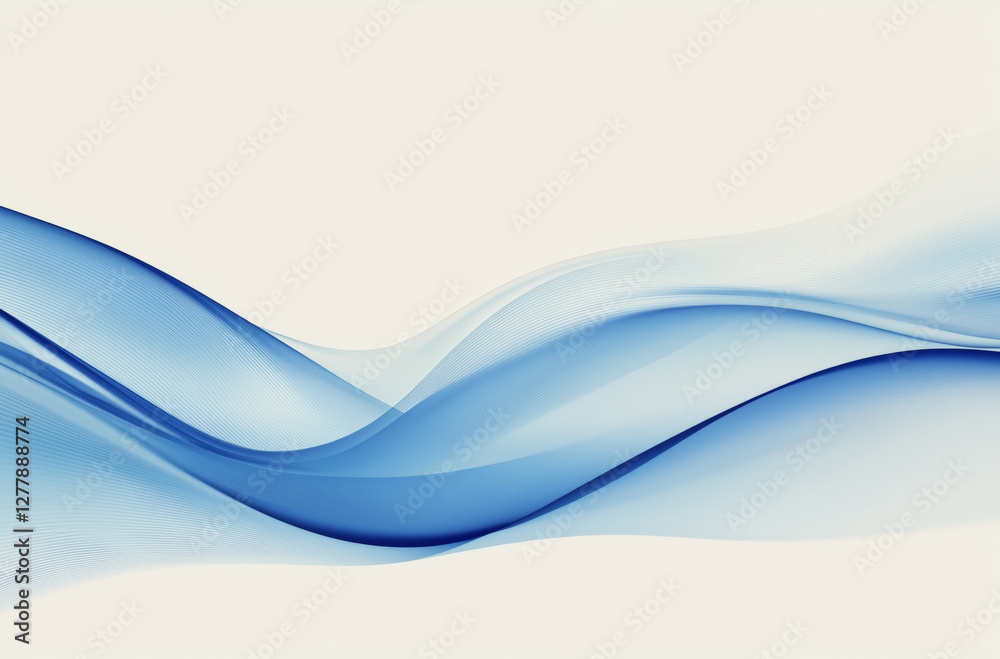 Fototapeta premium blue silk background