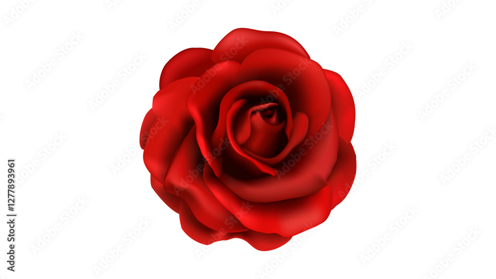 red rose isolated on white background red rose isolated on white background