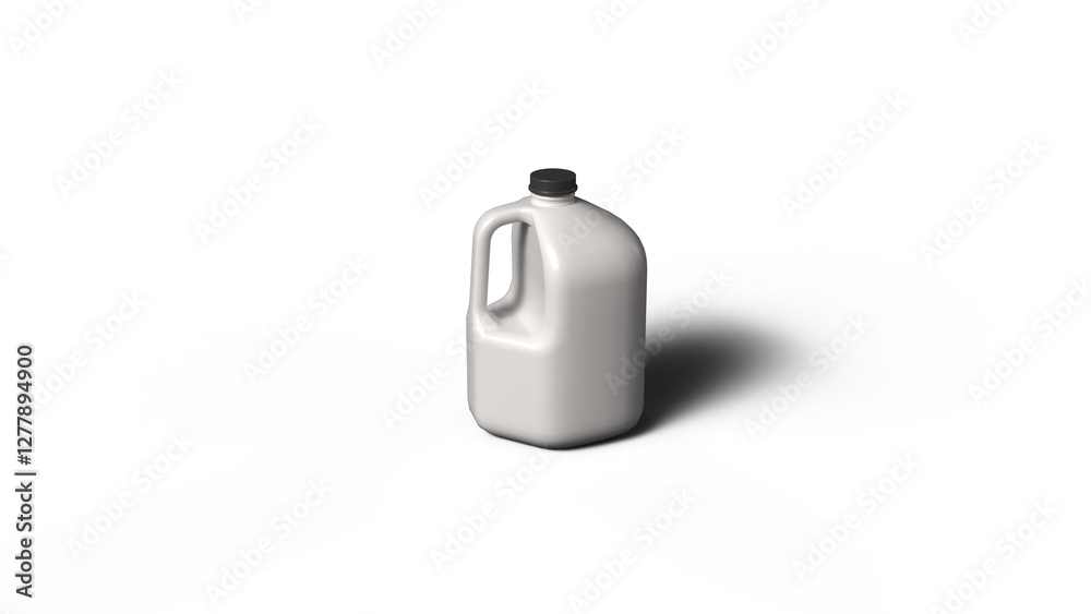 3d renderd Gallon jugs bottle isolated image 3d renderd Gallon jugs bottle isolated image