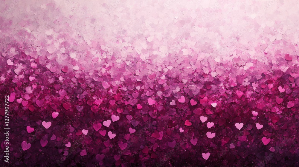 Pink and Purple Hearts Background Texture Pink and Purple Hearts Background Texture