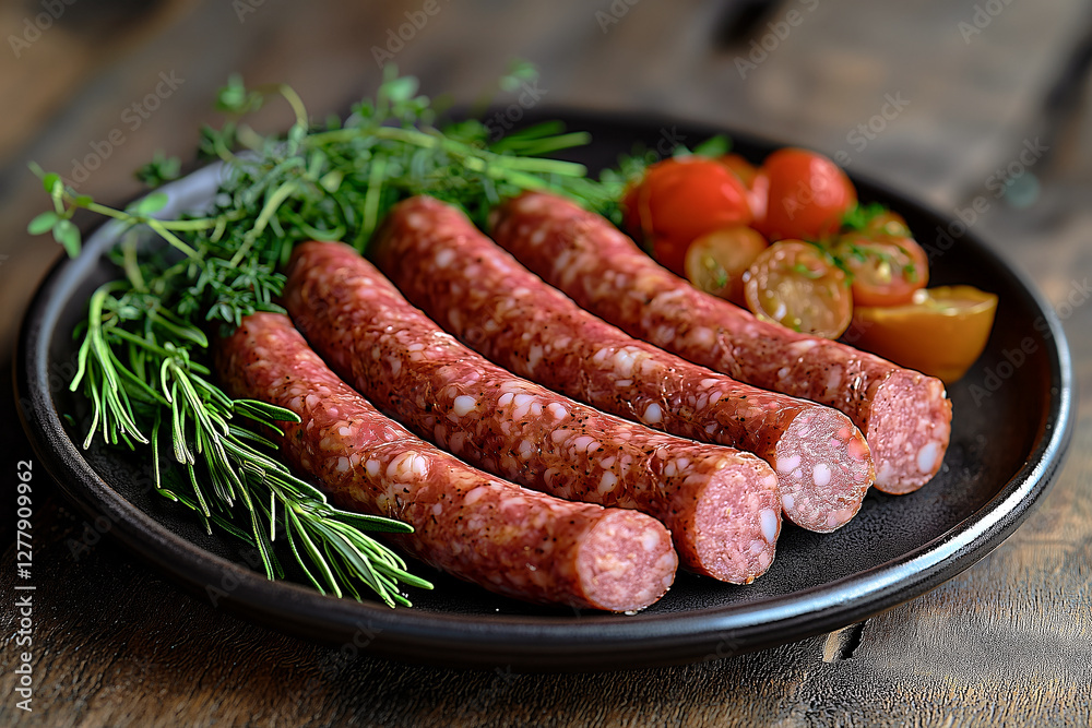 Dietary Sausage extra lean with a soft texture very pale pink to nearly white color Dietary Sausage extra lean with a soft texture very pale pink to nearly white color
