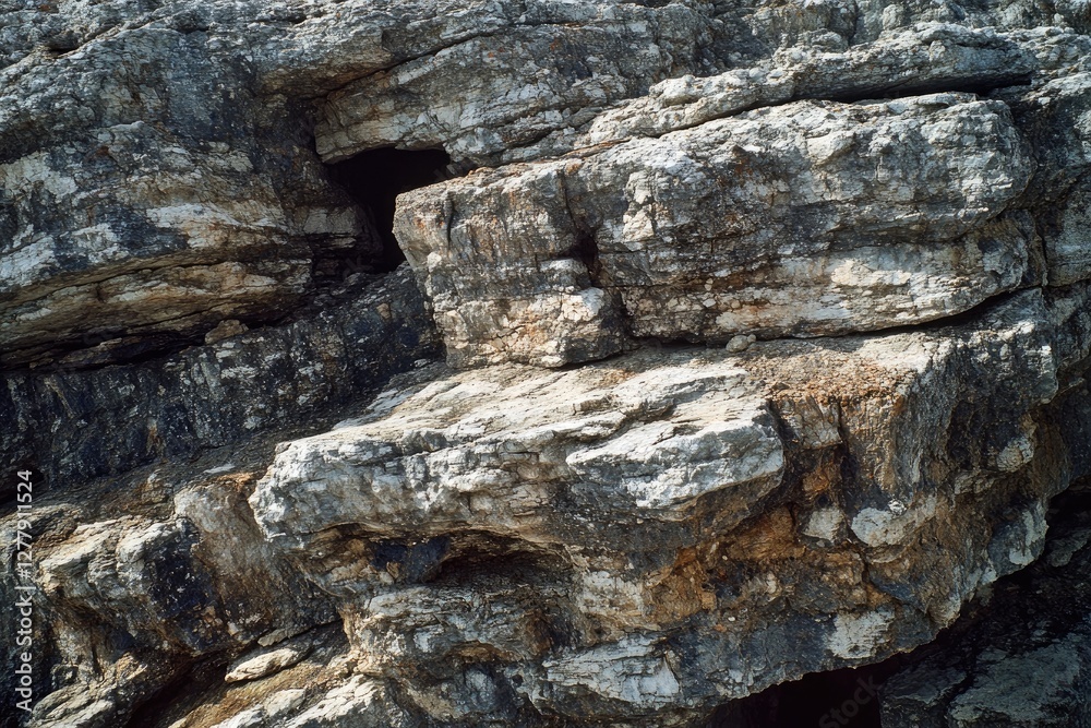 Coastal cliff rock face texture, sea background, design Coastal cliff rock face texture, sea background, design