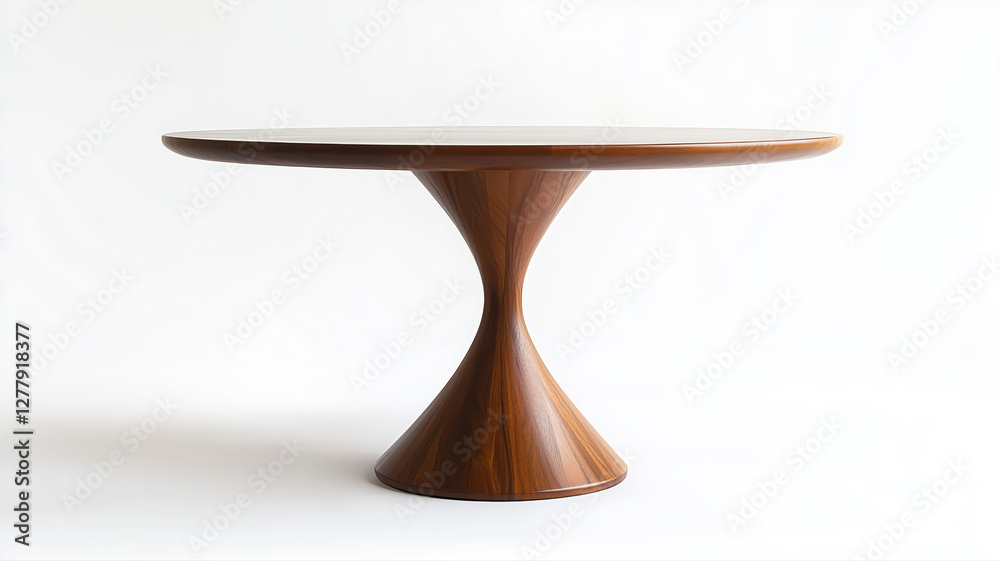 Wood table isolated on white background. Wood table isolated on white background.