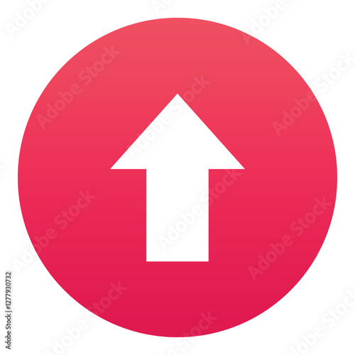 Gradient color icon, illustration for Arrow upload. Free Download Gradient color icon, illustration for Arrow upload. - GFXLoad