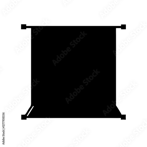 Backdrop for photoshoot Podcast Equipment pictogram