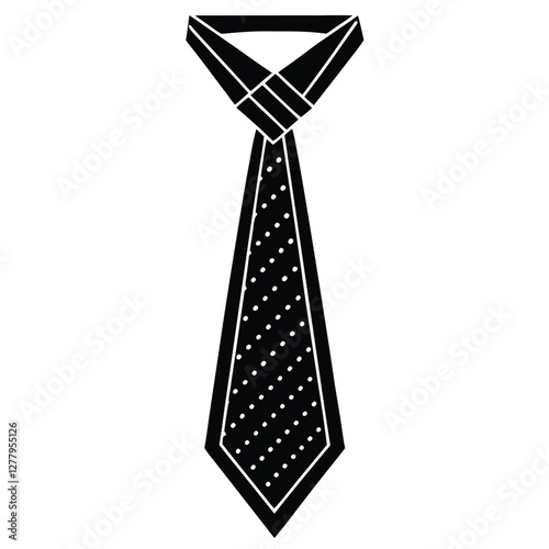 tie isolated on white