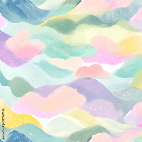 colourful background with watercolour 