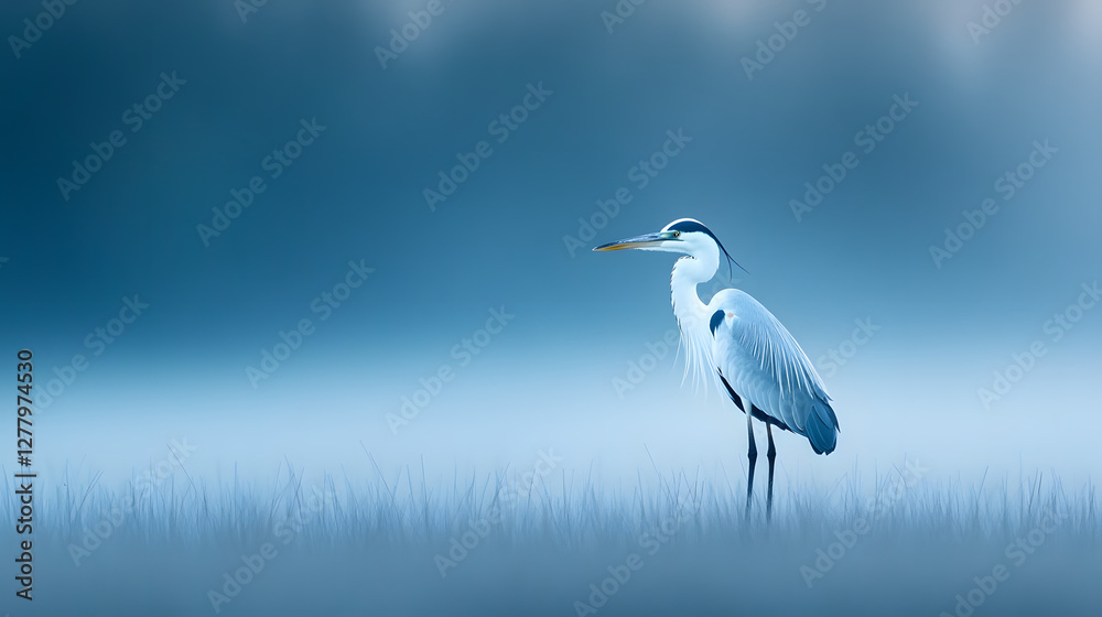 A Graceful Heron Standing in Shallow Water, Capturing the Beauty of Nature
A Graceful Heron Standing in Shallow Water, Capturing the Beauty of Nature