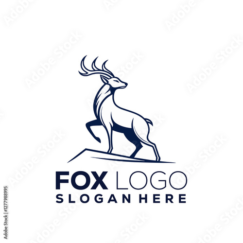 animal forest logo vector