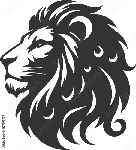 Wallpaper Mural A lion old knowing expression Torontodigital.ca