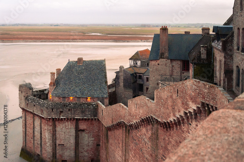 Mont Saint-Michel at Low Tide
