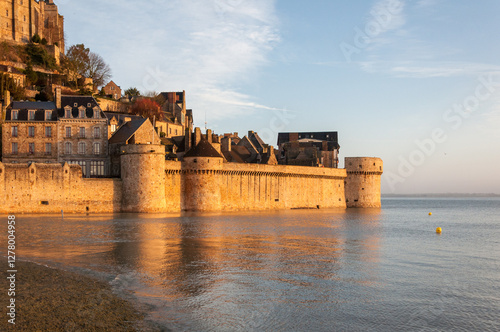 Golden Hour at Mont Saint-Michel