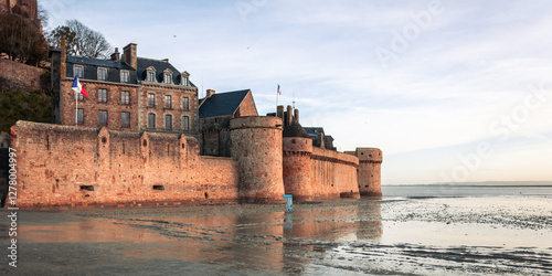 Majestic Mont Saint-Michel at Low Tide