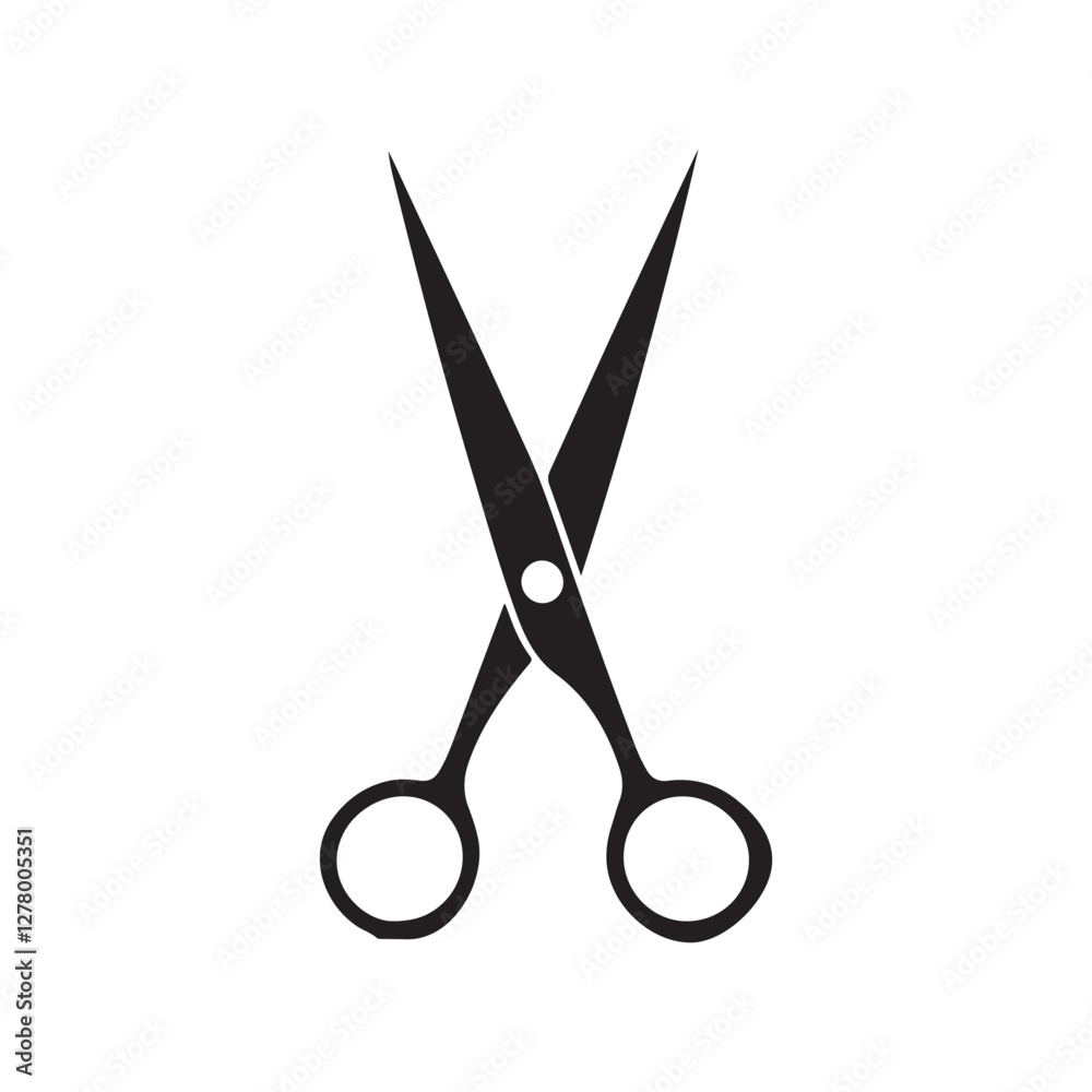 scissors isolated on white scissors isolated on white