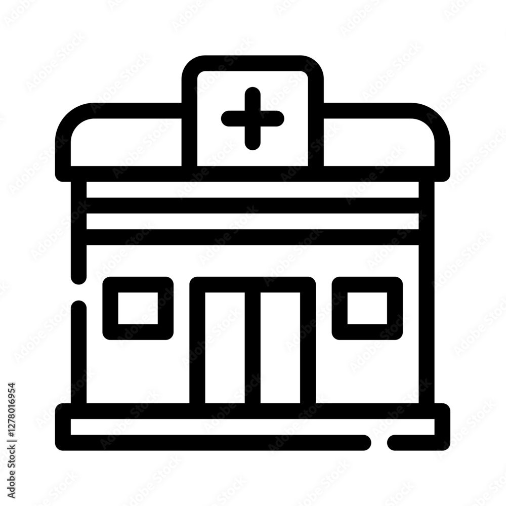 Icon Clinical Medical With Style Outline Icon Clinical Medical With Style Outline