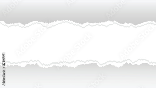 Free use torn paper transparent