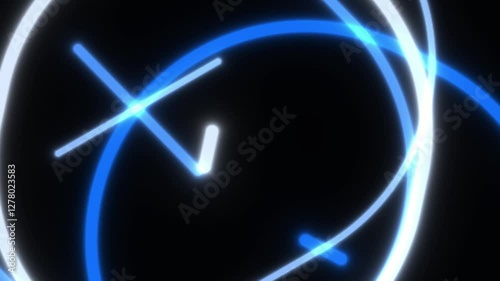 abstract light blue background loop
