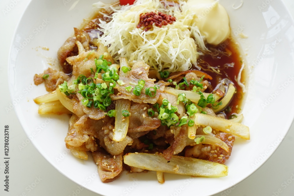 Fototapeta premium 豚肉の生姜焼き