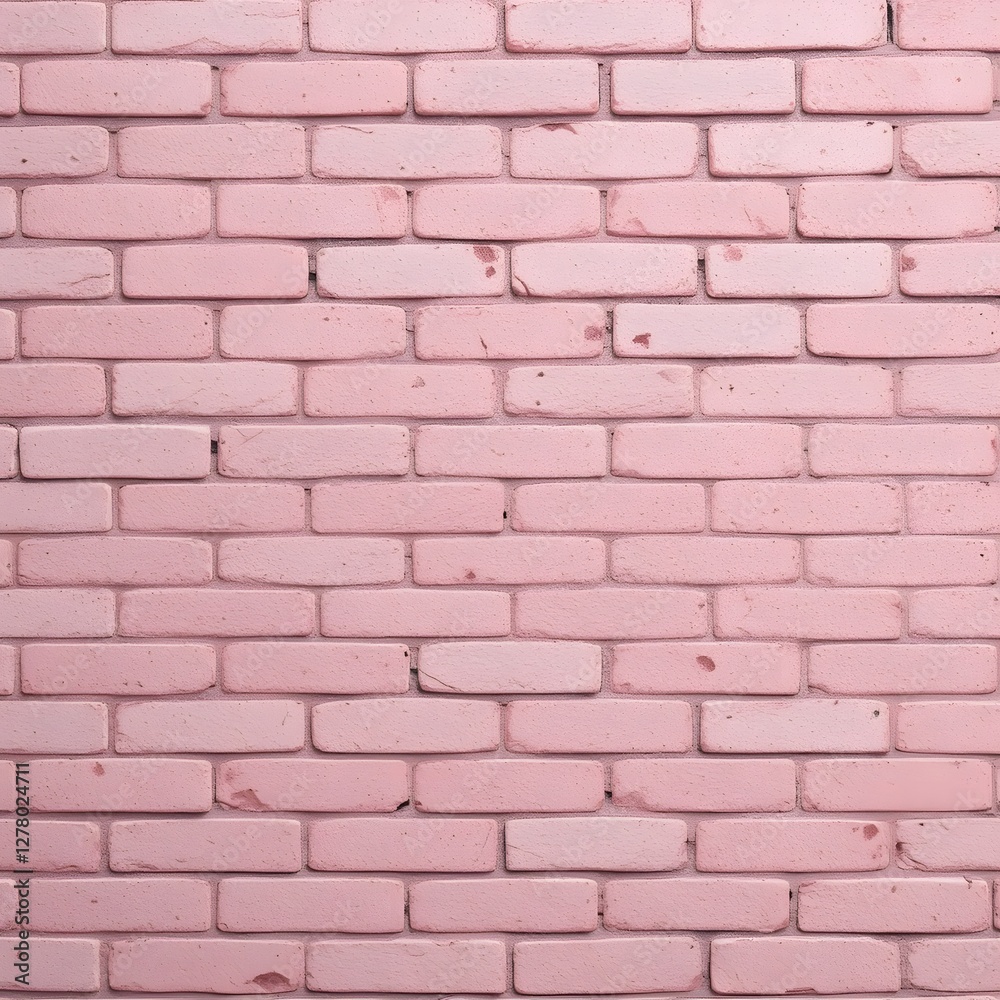 Pastel pink brick wall textured background Pastel pink brick wall textured background