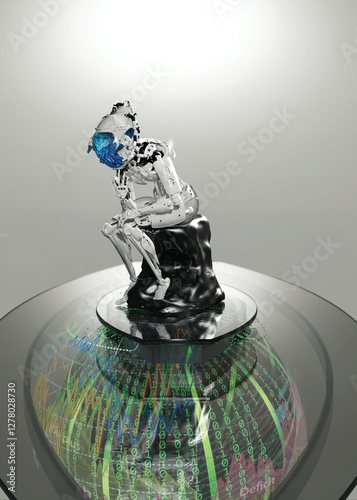 AI ethics, conceptual illustration
