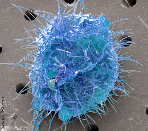 Acanthocystis, SEM photo