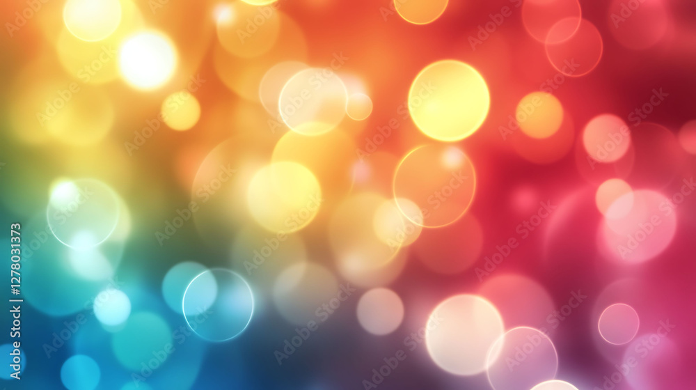 Abstract Colorful Bokeh Light Background Image Abstract Colorful Bokeh Light Background Image