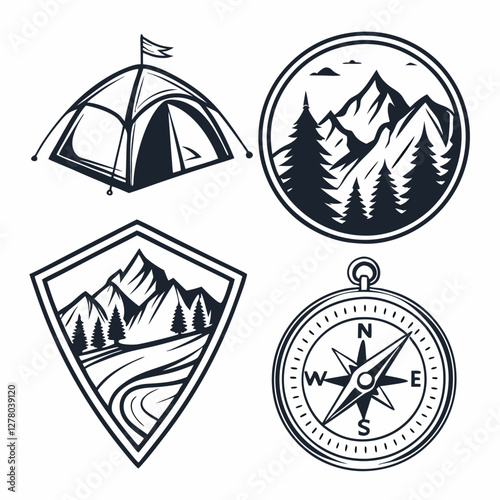 "Forest & Outdoor Vector Art – Stunning Nature Designs"