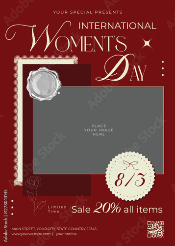 International Women's Day Sale Flyer