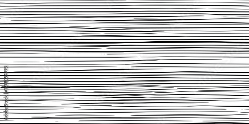 Seamless pattern, vector background, horizontal lines and scratches in grunge style