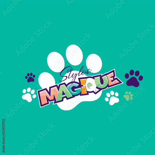 An attractive and playful logo for youngsters