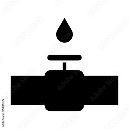 Water valve icon