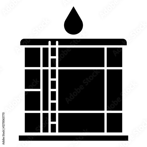 Water reservoir icon