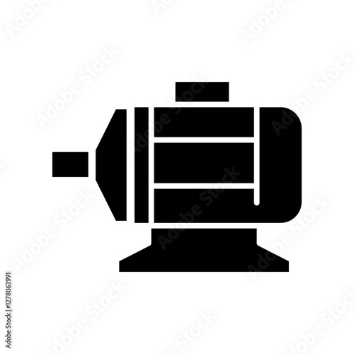 Electric pump unit icon