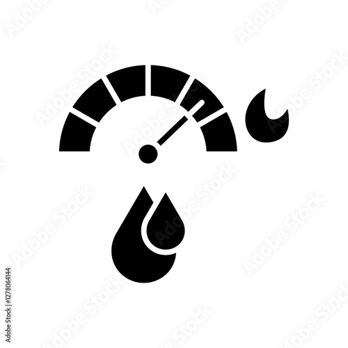 Cool water indicator icon