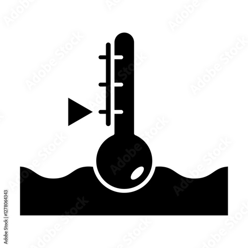 Cool water indicator icon