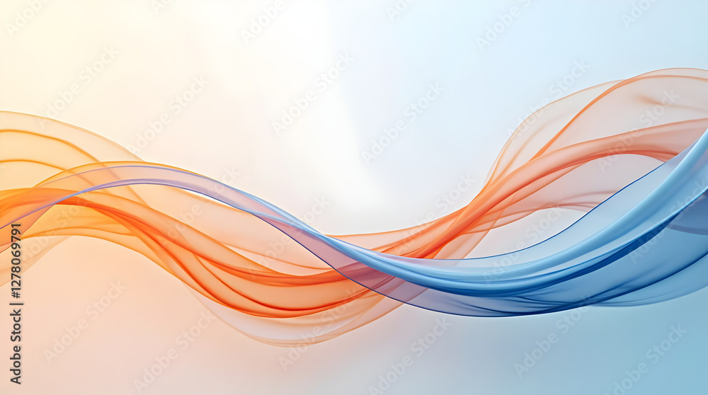 Obraz premium abstract colorful wave background