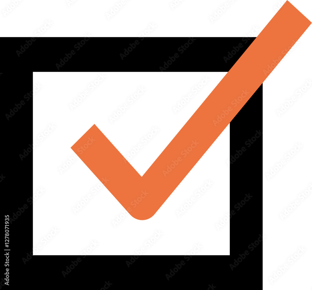 Checkbox and Checkmark Icon Symbol Checkbox and Checkmark Icon Symbol