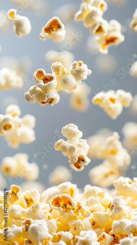 Popcorn in Motion: A Cinematic Snack