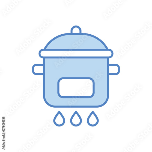 Casserole vector icon