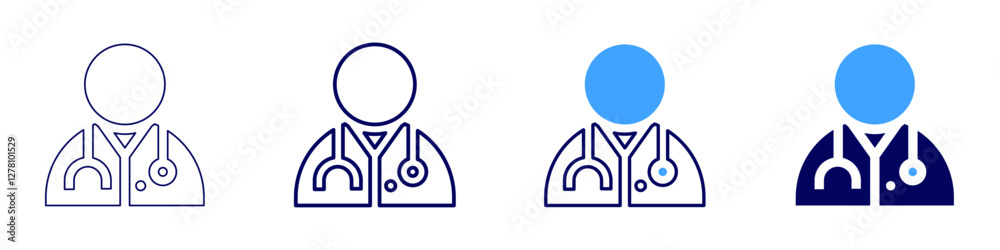 Medical diagnosis tools icon in 4 different styles. Thin Line, Line, Bold Line, Duotone. Duotone style. Editable stroke Medical diagnosis tools icon in 4 different styles. Thin Line, Line, Bold Line, Duotone. Duotone style. Editable stroke
