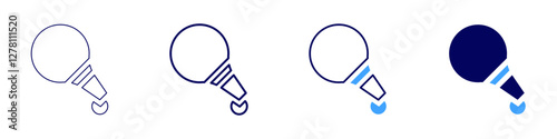 Medical therapeutic devices icon in 4 different styles. Thin Line, Line, Bold Line, Duotone. Duotone style. Editable stroke