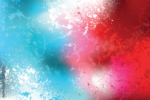 Red and blue background
