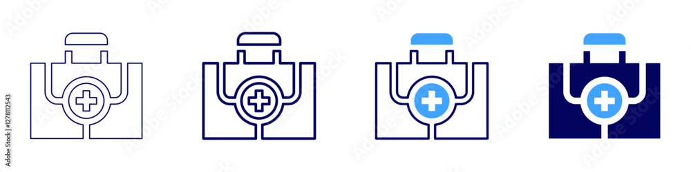 Medical wellness products icon in 4 different styles. Thin Line, Line, Bold Line, Duotone. Duotone style. Editable stroke Medical wellness products icon in 4 different styles. Thin Line, Line, Bold Line, Duotone. Duotone style. Editable stroke