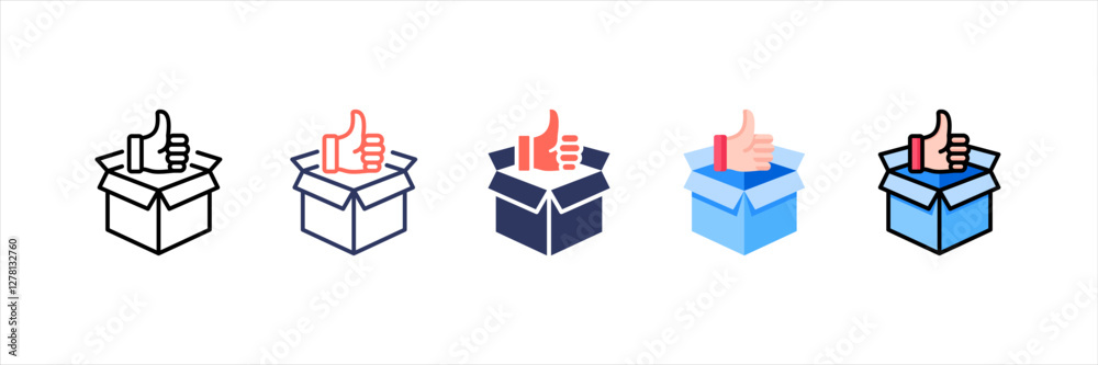 Product Quality Multistyle Icon Set Product Quality Multistyle Icon Set