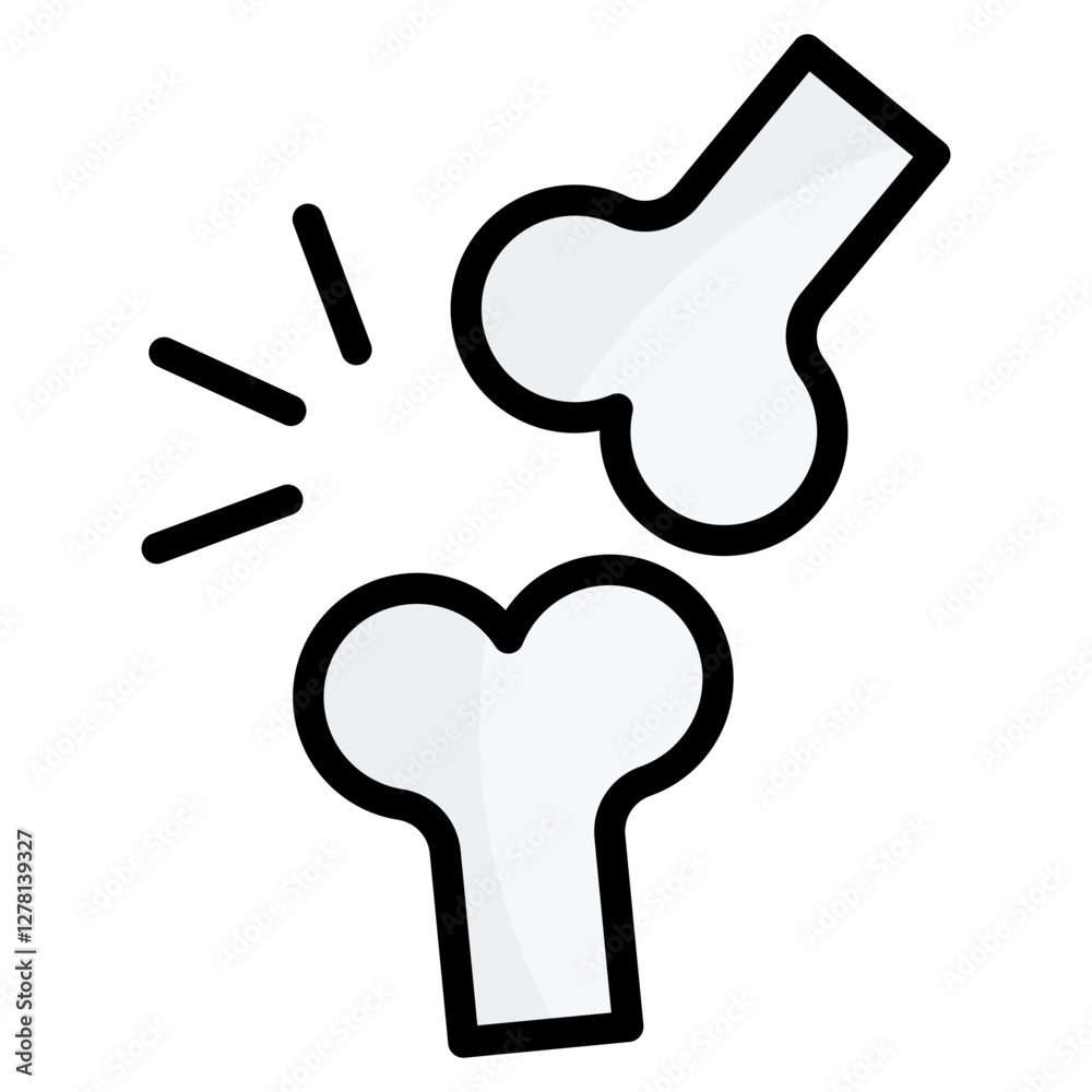 Obraz premium Bone Icon