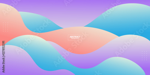 Premium abstract background with colorful background and dynamic shadow in the background. Vector background for wallpaper. Ep 10