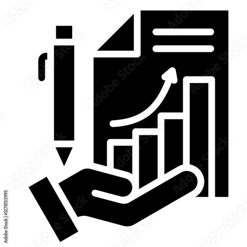 Financial Report Icon