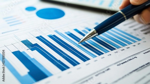 A financial advisor discussing investment strategies with a client